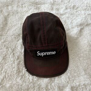 Supreme Cap with Red Accents